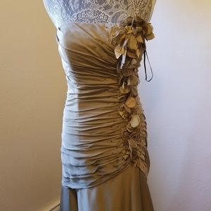 Strapless long dress